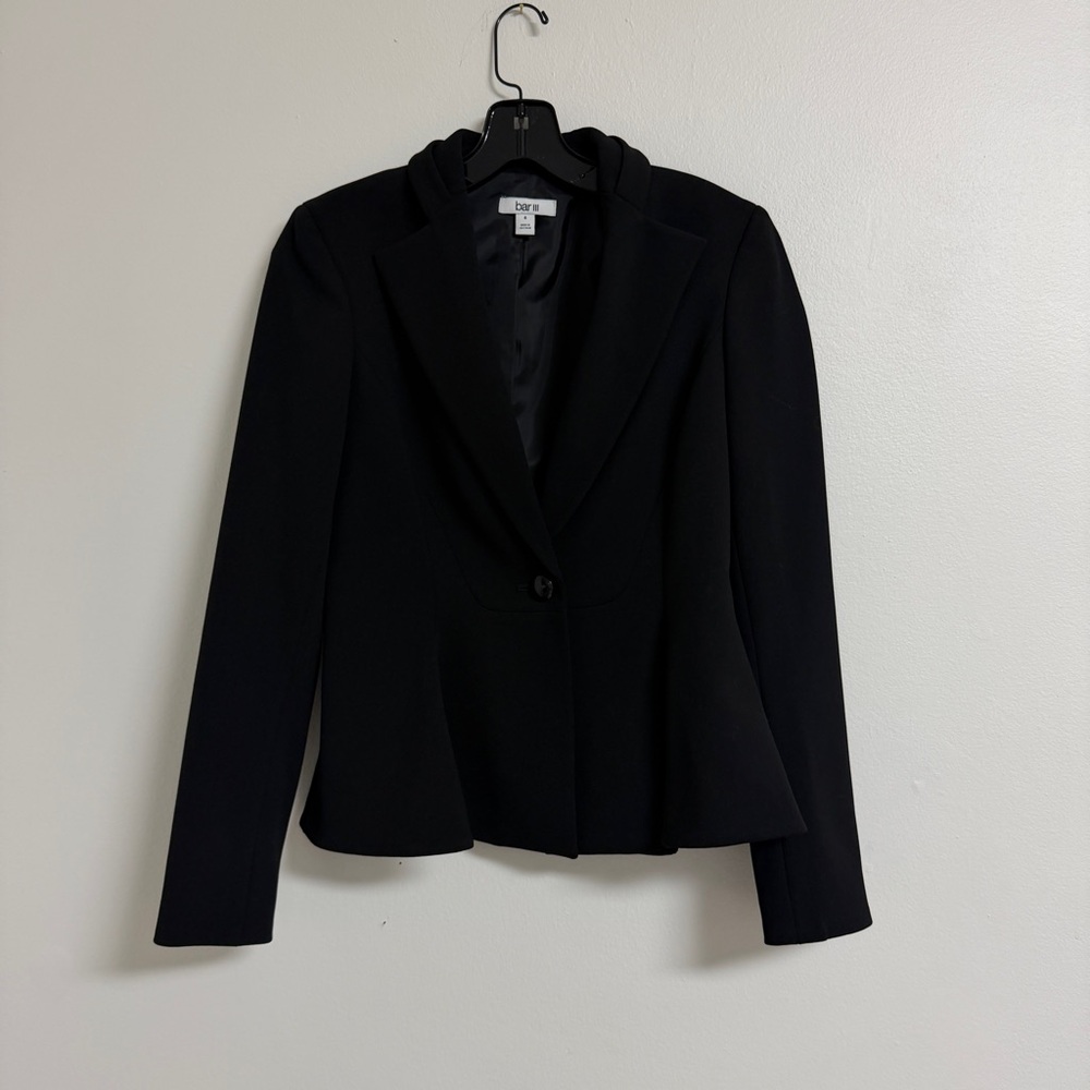 Bar III Classic Black Women's Blazer